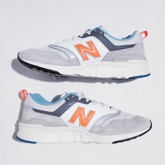 Size 8 (9.5w) - New Balance 997H Gray Dark Mango Rain Cloud 2019 - Picture 7 of 13